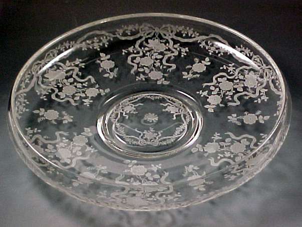   Elegant Depression Glass Fostoria Cambridge Etched 