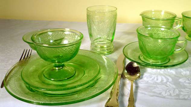 Green Depression Glass – An Assortment of Beautiful Glassware