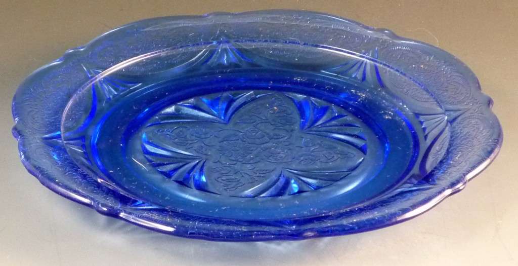 Blue For The 4th Royal Lace Cobalt Blue Depression Glass