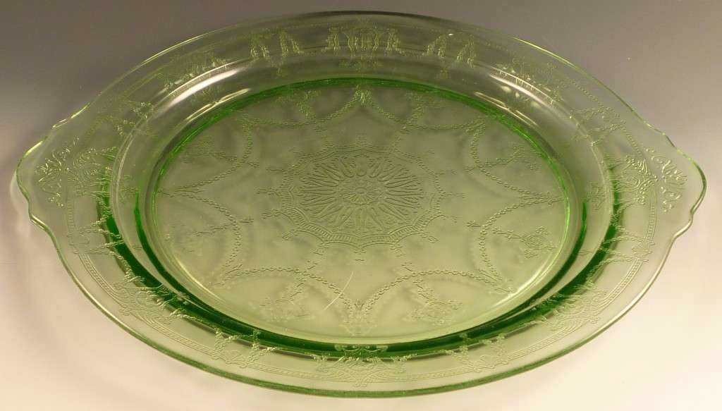 Cameo Depression Glass Dinner Plates Product Review Video