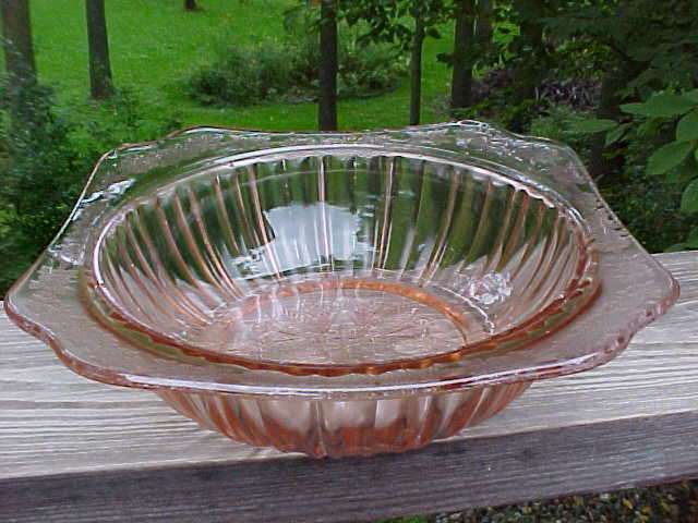 Adam Depression Glass From Jeannette